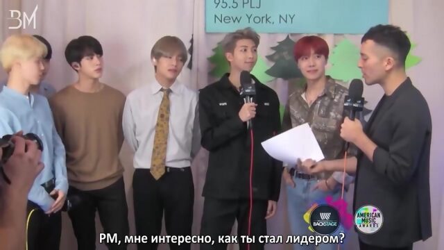 [rus sub] bts interview @ 95 5 plj