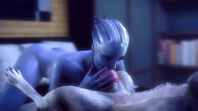 2544365 - Asari Liara TSoni Mass Effect Source Filmmaker animated noname55 sound webm animated porn 3D hentai animation