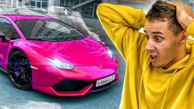 Дима Гордей ПРАНК над ГОРДЕЕМ. Перекрасили LAMBORGHINI !