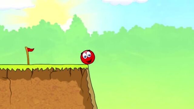 Несносный КРАСНЫЙ ШАР спасает любимую #3. Мультик ИГРА Red Ball 3 на Игрули TV