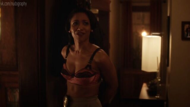 Кэндис Паттон (Candice Patton) в сериале "Флэш" (The Flash, 2014) - Сезон 2 / Серия 13 (s02e13) 1080p