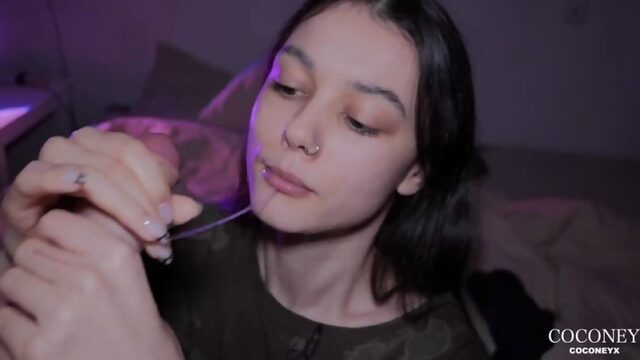 COCONEY - I Told you not to CUM on my FACE ♡ [Blowjob]