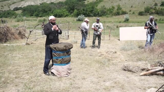 Speech by the official representative of the Republic of Afghanistan Suleymani ibn Jamal in the village of Khazar