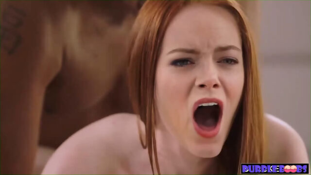 Emma Stone(Эмма Стоун)[HD720,redhead,black,bbc,interracial,sex,porno,hardcore,deepfake,nude celebrity,blowjob,cowgirl,doggystyle