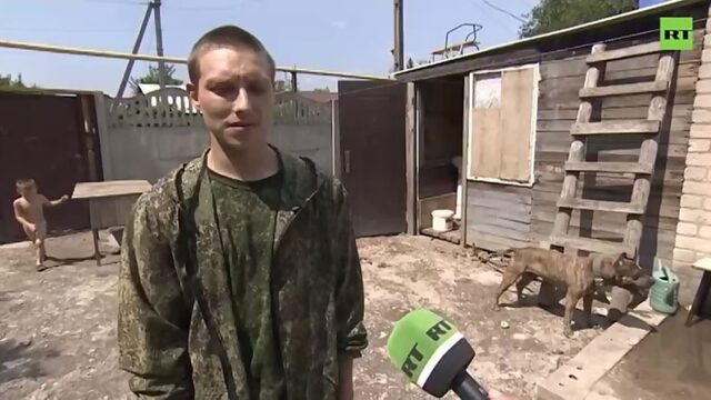 В украинском плену. Видео от ПАТРИОТЫ РОССИИ