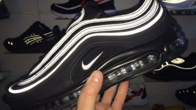 Обзор Nike Air Max 97 Black Bullet найк аир макс видеообзор