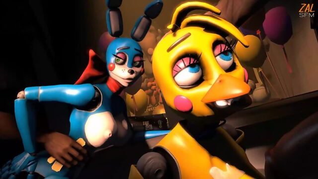 Foxy, Toy Chica porn video | FNAF Rule 34