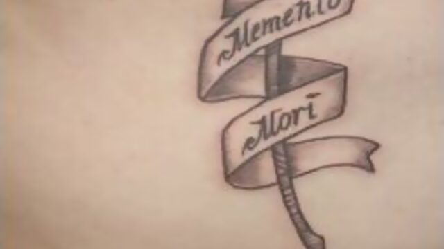 МарТАТУ СПб - тату memento mori ребра живот tattoo