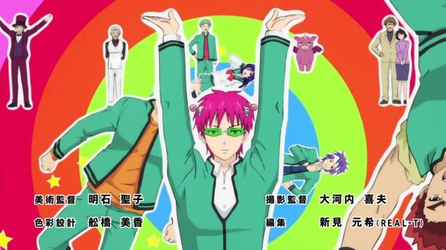 [AnimeOpend] Saiki Kusuo no Psi Nan (TV-2) 1 OP | Opening / Ох уж этот экстрасенс Сайки Кусуо! (ТВ-2) 1 Опенинг (720p HD)