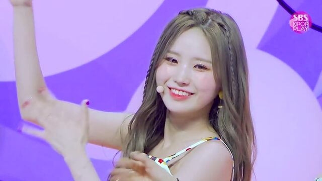 [페이스캠4K] 프로미스나인 송하영 FUN! (fromis_9 SONG HA YOUNG Facecam)│ @SBS Inkigayo_2019.6.9