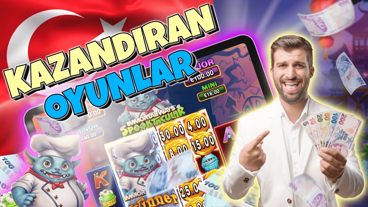 Türkiye'deki Güvenilir Slot Siteleri Kazandıran Oyunlar 